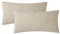 SOULFUL Kissenbezug 40x80 Baumwolle Kamel Beige, Kissenbezüge 2 Teilig mit Reißverschluss, Ähnliche Textur wie Stone Washed Leinen, ÖkoTex Zertifiziert, Weich und Bequem