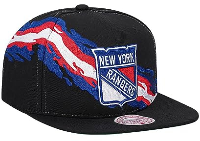 Mitchell & Ness New York Rangers Vintage Paintbrush Snapback Cap