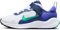 Nike Revolution 7 (PSV), Scarpe Basse, White Stadium Green Persian Violet, 25 EU