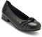 Pediconfort - Ballerines Extra Larges Pieds sensibles - Femme - Taille : 40 - Couleur : Noir