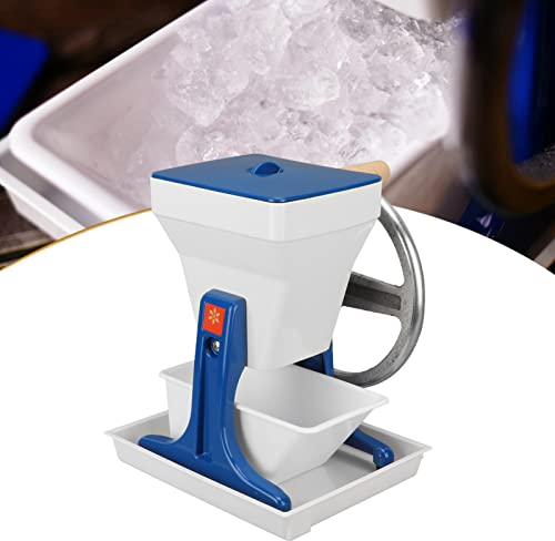 Tritaghiaccio Portatile, Tritaghiaccio Manuale Portatile, Frullato a Mano, Rompighiaccio, Strumento per la Cucina di Casa, per Preparare Gelati, Frullare Granite e Altre