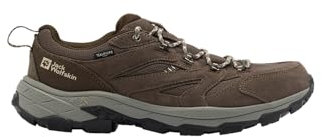 Jack Wolfskin Vojo Tour Texapore Low M, Zapatillas para Caminar Hombre, Cold Coffee, 42 EU