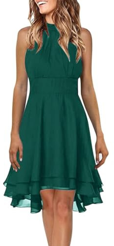 Robe Annee 50 Robe de Soirée Chic et Glamour Robe Vert Sauge Demoiselle d'honneur Robes de Cérémonie pour Femme Robe Quinceanera Robe Corset Femme Soiree Robe Asymétrique Vert S