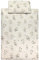 TupTam Kinder Bettwäsche Set Babybettwäsche Bettbezug 100 x 135 120 x 90 Kissenbezug 40 x 60 Jungen Mädchen 2-TLG, Farbe: Giraffe Beige, Größe: 135x100 cm