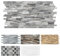 MDEKOR Revêtement mural en PVC 48,5 x 96 cm - Panneaux muraux 3D pour cuisine, salle de bain et plus - Facile à coller et à nettoyer - Panneaux décoratifs pour décoration murale intérieure