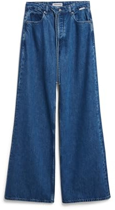 ARMEDANGELS Damen Wide Jeans Bio-Baumwoll Mix ASTRAEAAS Loose Fit Hummingbird