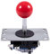 GIWFBQTR Red Joystick 8 Way Controller for Arcade Games New