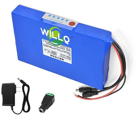 WILLQ 12V Polymer Lithium Battery Pack High Capacity 5Ah 8Ah 10Ah 20Ah 30Ah 40Ah 50Ah 60Ah for Solar Street Lights and Outdoor Backup Power Battery