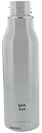 Eva Solo Trinkflasche, Mit Trageschlaufe, 0,7 L, Kunststoff, Midnight Grau, 27,8 x 8,4 x 8,2 cm