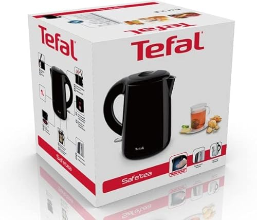 Tefal Bouilloire Safe’tea Noir 1800W 1L KO261810