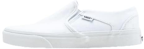 Vans Asher, Sneaker Mujer, Checkerboard White White, 38 EU