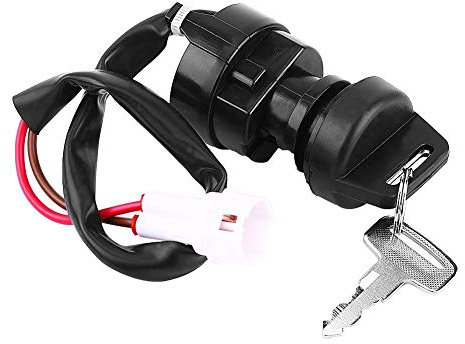 Keenso 2 Pin Motorrad ATV Zündschlüsselschalter Für YFM 350 Bruin 660R 700R 350X Warrior