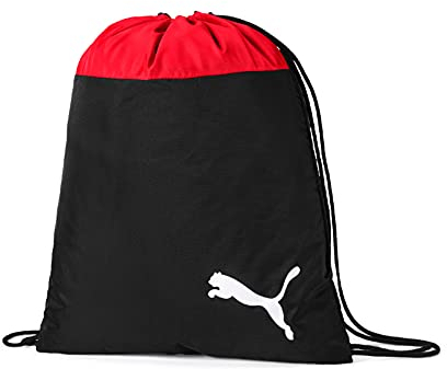 PUMA 76853 Uni Turnbeutel, Puma Red-Puma Black, Einheitsgröße