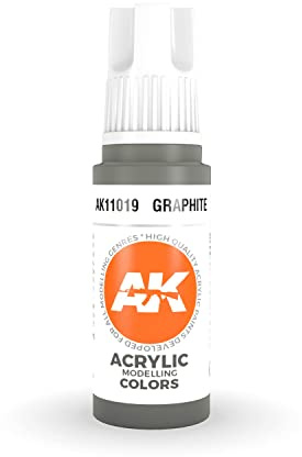 AK Interactive 3rd Gen Acrylic Graphite 17ml