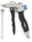 Air Duster Gun with Adjustable Air Flow and Higher Flow Nozzle, Industrial Air Duster, G1/4‘’ Adjustable Pneumatic Dust Blow Gun, Handheld Compressor Cleaning Tool, Long and Short Nozzles