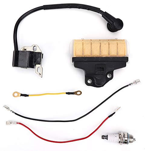 Kit de Enchufe de Encendido de Bobina de Encendido de Filtro de Aire, Accesorios de Motosierra, Piezas de Repuesto para Motosierras STIHL 021 023 025 MS210 MS230 MS250