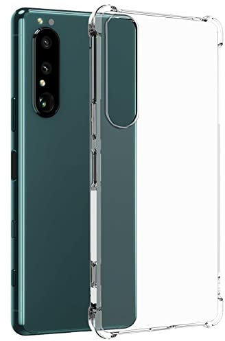 mtb more energy® Custodia Soft Armor compatibile con Sony Xperia 1 IV (6,5), angoli rinforzati, protezione fotocamera, 1,5 mm, TPU