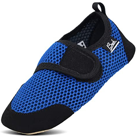 Beck Mixte enfant Buddy Chausson, Bleu, 34 EU