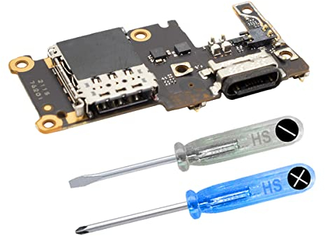 MMOBIEL Ladebuchse Kompatibel mit Xiaomi 11T 5G / Xiaomi 11T Pro 5G - 2021 - Dock Connector und Mikrofon Ersatz - Type C - Inkl. Schraubendreher