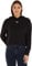 Tommy Hilfiger Jeans Damen Hoodie Cropped Logo mit Kapuze, Schwarz (Black), S