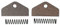 vhbw 2x Kohlebürste kompatibel mit Miele T8827WP HOMECARE XL T 8801 WP, T8827WP T 8000 WP ECOCARE Trockner, Kondenstrockner
