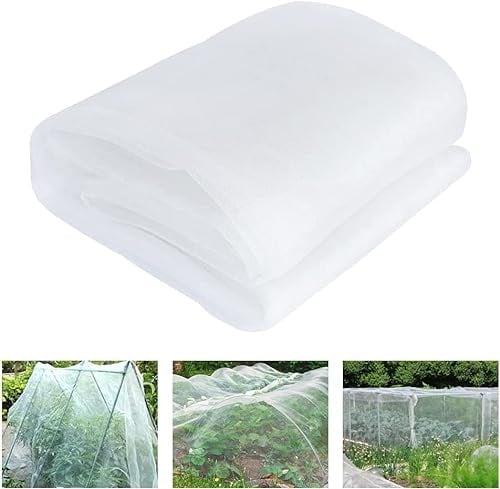 REFORUNG Rete Anti Insetti 3x4m Rete Zanzariera di Insetti Rete per Protezione Insetti Rete Anti Insetti per Piante Rete Antinsetto per Orto per Proteggere Frutti Fiori e Colture