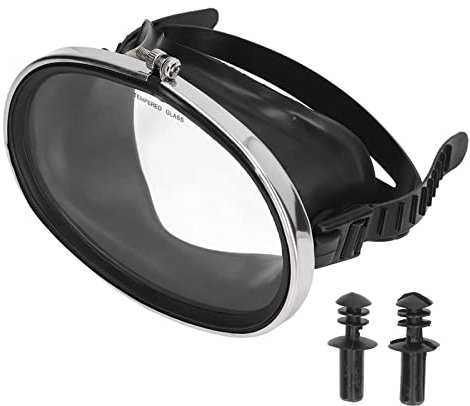 Taucherbrille Erwachsene, Panorama HD Schnorchelmaske Wasserdicht & Nebelfest, Anti-Leck Tauchmaske, Vollgesichtsmaske für Kinder & Erwachsene, zum Tauchen und Schnorcheln