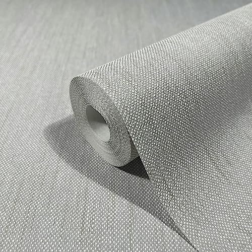 marburg Tapete Grau Beige Struktur Modern für Schlafzimmer oder Wohnzimmer Made in Germany 10,05 x 0,53m