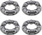 YINETTECH 4pcs Fahrrad-Kugellagerhalter 7 Kugeln Fahrradreparaturzubehör Kugellagerkäfig Fahrradkugellager für Fahrrad-Vorderrad-Kugellagerhalterung