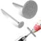 ElevateTech 4 Pcs Sanding Paper Disc Nail Drill Bits, Metal Electric Feet File Drill Bits Replacement Sandpaper Discs Skin Foot Callus Removal Dead Skin Manicure Tools for Nail Salon Feet Care