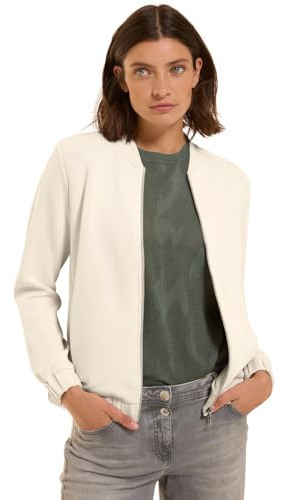 Cecil Damen B323113 Strickjacke, Light Beige, XL