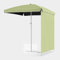 GFYHTN Sombrilla de jardín con Cortinas Laterales, Ø200 cm Sombrilla de Camping portátil, Rectangular Playa Parasol protección UV(Fruit Green,6.5ft/2m)