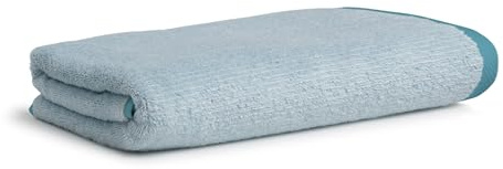 Möve Tide Doubleface Duschtuch 67 x 140 cm aus 100% Baumwolle, Lagoon/Aqua