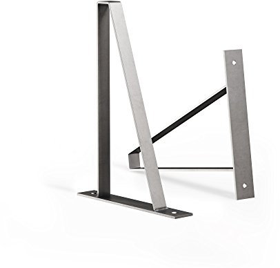 Lot de 2 fixations pour étagère suspendue Style industriel, 1950, moderne. Toutes les couleurs