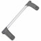 spares2go Tür Griff Bar für Hotpoint Kühlschrank Gefrierschrank (graphit grau/silber)