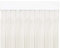 MERCURY TEXTIL Cortina para Puerta Tiras PVC 210x90cm，Cortina para Puerta Exterior (Blanco+Filo Transparente P15)
