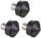 Andoer Universal Anti-Slip 3/8 Inch Tripod Monopod Rubber Foot Spike for Andoer Benro Gitzo Manfrotto Tripod Monopod (3 pcs)