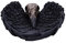 Nemesis Now Edgar's Raven Unisex Dekoartikel schwarz/beige Polyresin Gothic