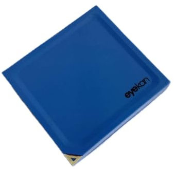 Hothotgirl Kontaktlinsenbehälter modische Reise Kontaktlinsen Etui Linse Spiegel Case Behälter Set (Blau)