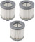 Lesix 3 Pezzi Aspirapolvere Senza Fili Portatile Filtro HEPA per Jimmy JV51 JV53 JV83 (Grigio), 6.7*6.5*6.7cm