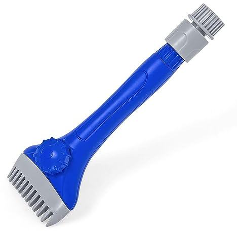 Bestway Flowclear Aqualite - Cartucho de Filtro de Piscina, Accesorio de Manguera con Cabezal extraíble Estilo Peine y Perilla de Control de Flujo de Agua