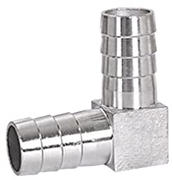 RICODA 3/4/6/8/10/12/19/20/25/32 mm Accesorios de Acero Inoxidable 304 3 vías y amp; Racores Rectos de 4 vías con lengüeta para Manguera, Codo, 8 mm
