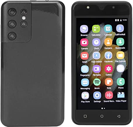 S21 Ultra 5.0in Smartphone, Pantalla HD 1G 4G 24MP 48MP Dual Card 4900mAh Teléfono Móvil Multifunción, Apertura F/2.0 Longitud Focal Fija Delicado Toque Suave 110‑240V(UE)
