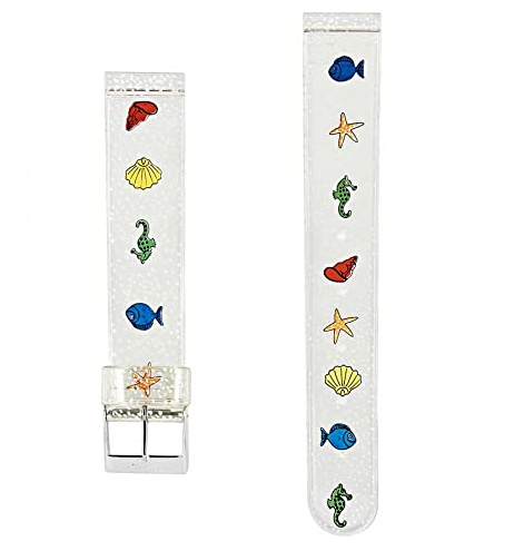 Akteo Composite Uhrenarmband Silberschnalle 17 Beach