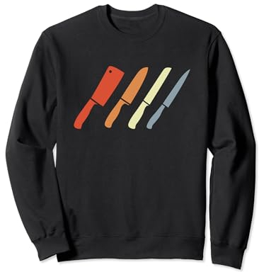 Set de couteaux Vintage Meat Enthusiast Butcher Sweatshirt
