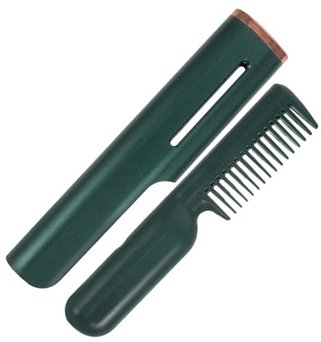 POPETPOP Plancha De Pelo Eléctrica Peine Para Alisar Cabello Peine Eléctrico Calefactor Función De Alisado Para Uso Casa