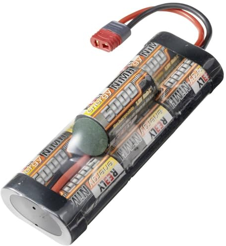 Reely Modellbau-Akkupack (NiMh) 8.4 V 5000 mAh Zellen-Zahl: 7 Sub-C Hump T-Stecksystem