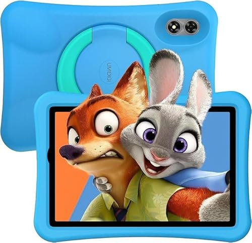 UMIDIGI Tablet per bambini da 10,1 pollici, Android 13, G2, tablet per bambini a partire da 3 anni, 8 GB (4 + 4) RAM+64 GB ROM/1 TB, protezione occhi 1280 x 800 HD, WiFi6, 6000 mAh 8 MP + 8 MP con
