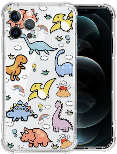 DAIZAG Case Compatible with iPhone 11 Pro Max,Dinosaur Island Pattern Design Case for iPhone 11 Pro Max Cases,Four Corner Airbag Transparent Collision Resistance Keel Structure Phone Case