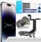 YHX-OU 6.7'' Ladebuchse Für iPhone 14 Pro Max Dock Connector Port Charger LadePort Mikrofon Audio Jack Flex Kabel + Waterproof Adhesive + Werkzeug